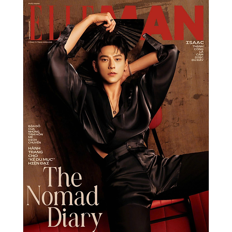 Tạp Chí ELLE MAN Việt Nam tháng 08/2025 - ISAAC (Bìa 1 và bìa 2)