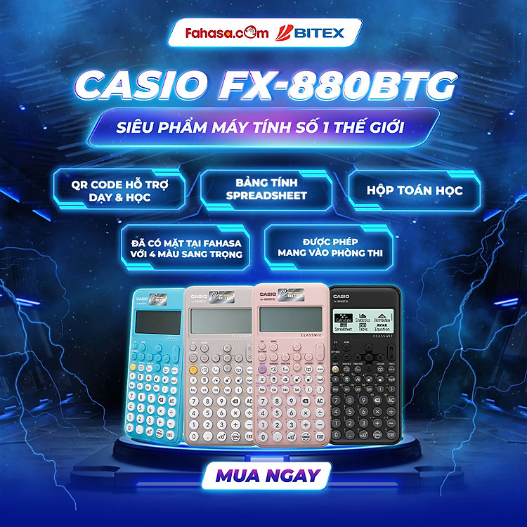 Máy Tính CASIO FX-880 BTG - Ảnh 5