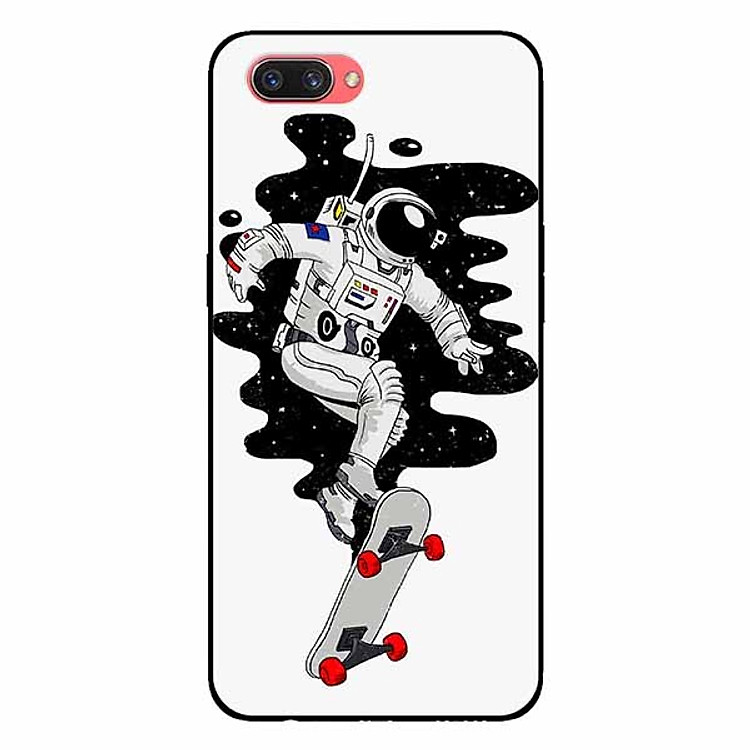 Ốp lưng in cho Realme C1 Phi Hành Gia Lướt Ván