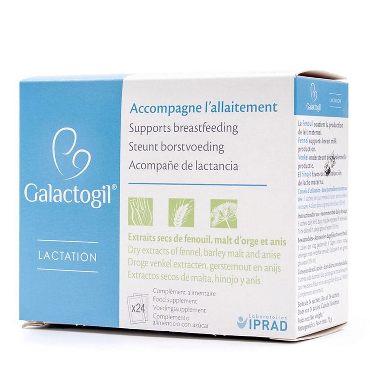 Cốm lợi sữa Galactogil Pháp (24 gói)