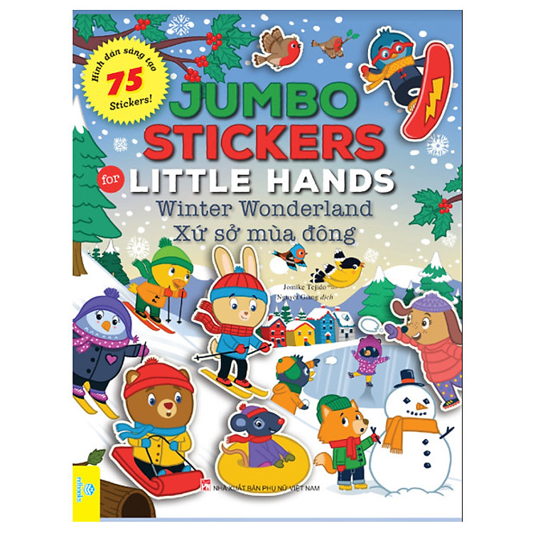 Jumbo Stickers For Little Hands – 75 Stickers!