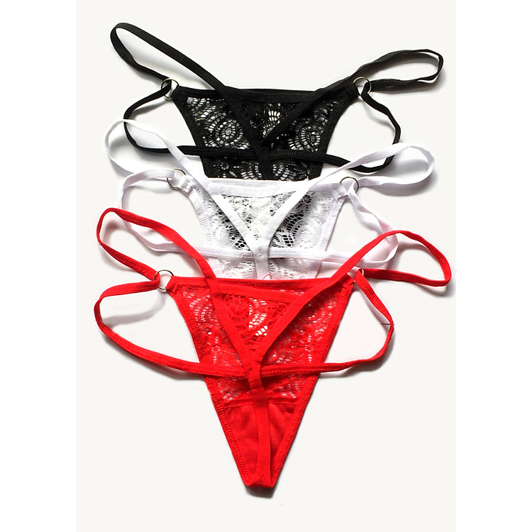 Combo 3 quần lót lọt khe 2 dây QTK08, Freesize