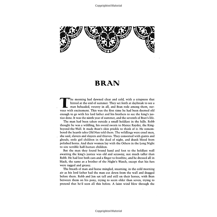 A Song Of Ice And Fire 1: A Game Of Thrones - Ảnh 2