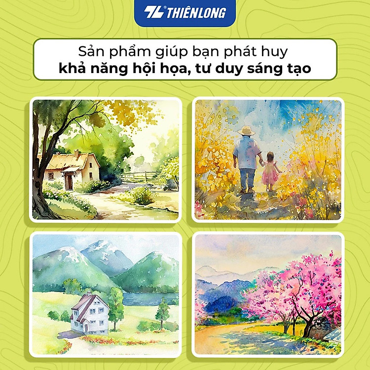 Màu Nước Nén Thiên Long Colokit (12 màu) - Ảnh 5