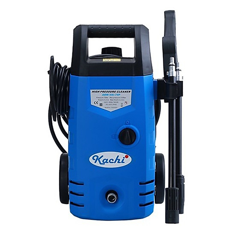 Máy Xịt Rửa Cao Áp Có Bánh Xe Kachi VAB + Tặng Vòi Xịt Giãn Nở Thông Minh Magic Hose