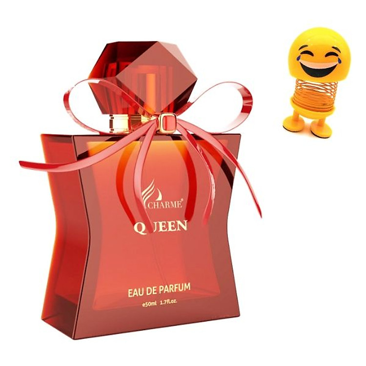Nước hoa Nữ Charme Queen 100ml - Tặng Kèm Thú Nhún Mặt Cười Siêu Dễ Thương