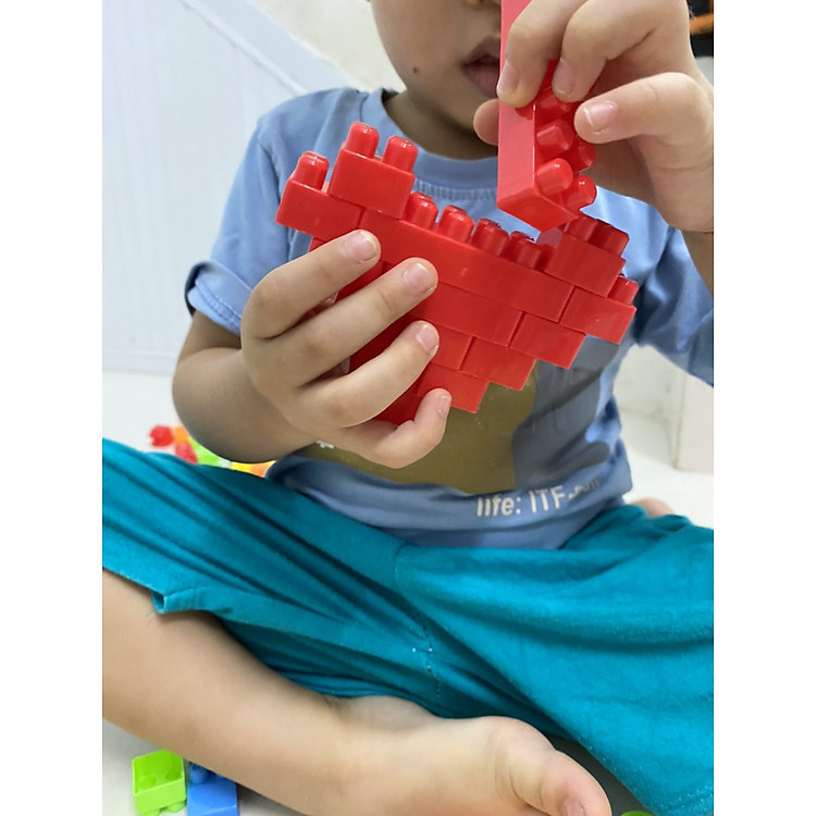 Đồ chơi Lắp Ráp TO 136 chi tiết cho bé Chính hãng Ưu đãi - Hình ảnh 4