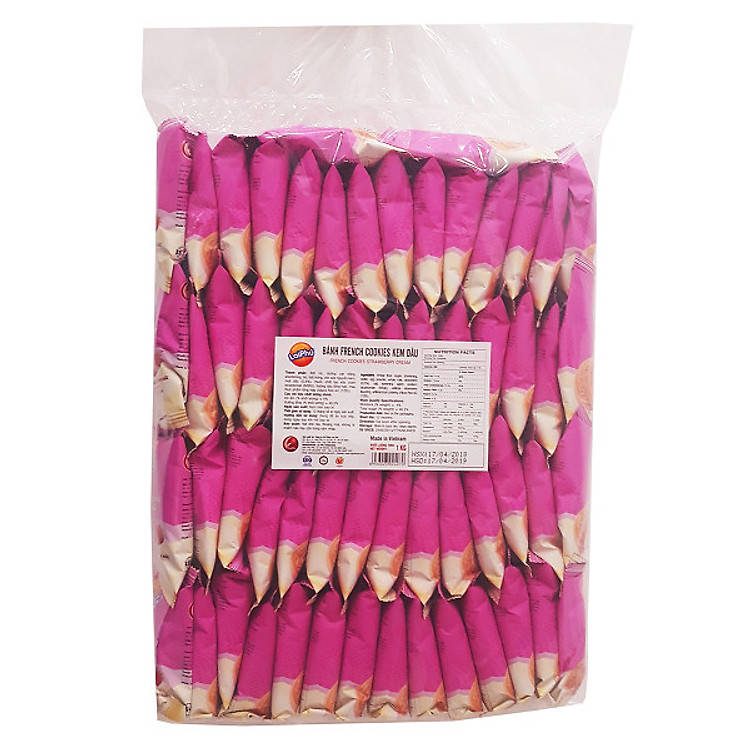 Bánh cookies Lai Phú kem Dâu 1015G