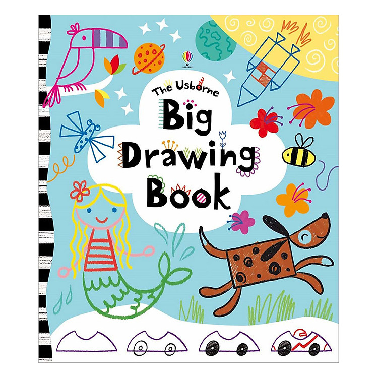 Sách Usborne Big Drawing Book