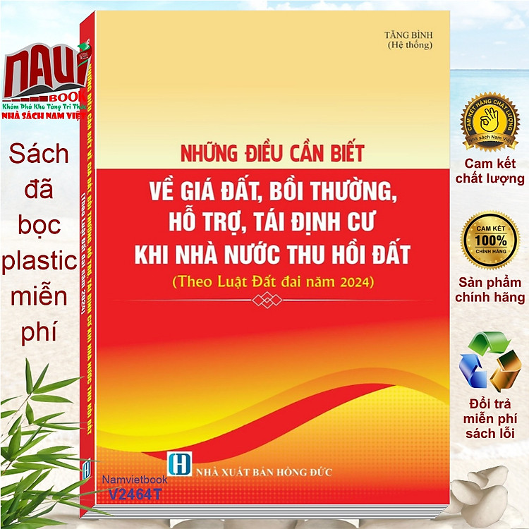 Những Điều Cần Biết Về Giá Đất, Bồi Thường, Hỗ Trợ, Tái Định Cư Khi Nhà Nước Thu Hồi Đất theo Luật Đất Đai năm 2024