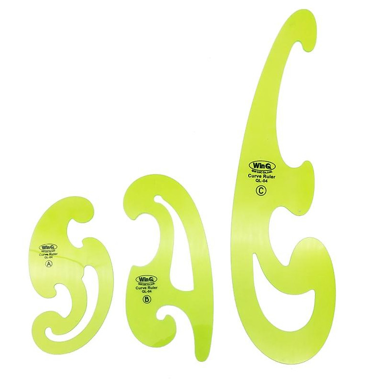 Bộ Thước Parabol Lớn WinQ QL-04 (3 chiếc) - Ảnh 2