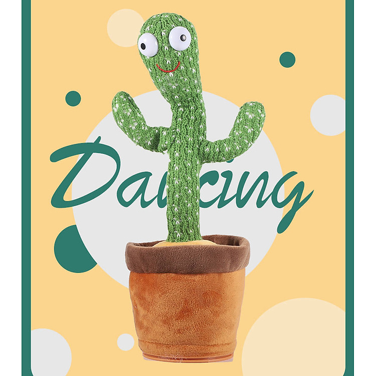 Mua Cây Xương Rồng Nhảy Múa Có Đèn Led Chính hãng Giá tốt - Hình ảnh 5