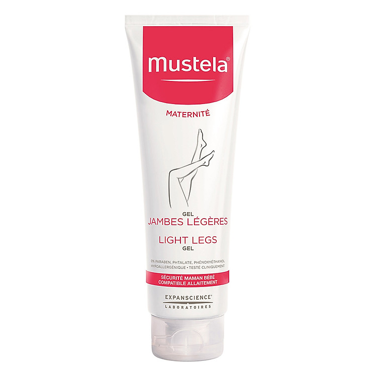 Gel Dưỡng Da Chân Mustela Light Legs Gel (125ml)