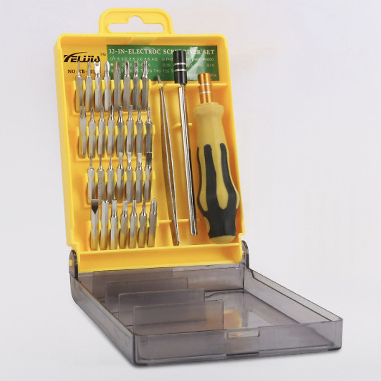 Bộ dụng cụ tua vít tháo lắp sửa chữa điện thoại điện thoại 32in1