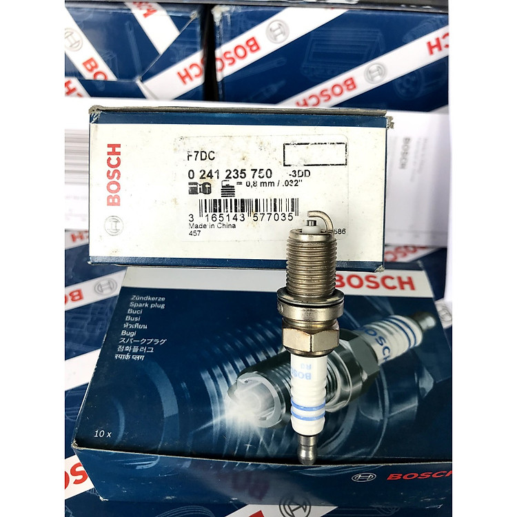 Bugi Bosch F7DC Chân Ngắn Thường , Tuýp 16 Ren 14 - Toyota Vios 1.5 , Altis , Camry , Corolla , Limo 1.5 , Prado , Chevrolet Captiva 2.4 , Aveo , Cruze , Honda Civic , city .