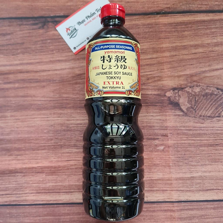 Nước Tương Yamamori Tokkyu Japanese Soy Sauce Extra chai 1 Lít - Nước Tương Extra Không Chất Bảo Quản