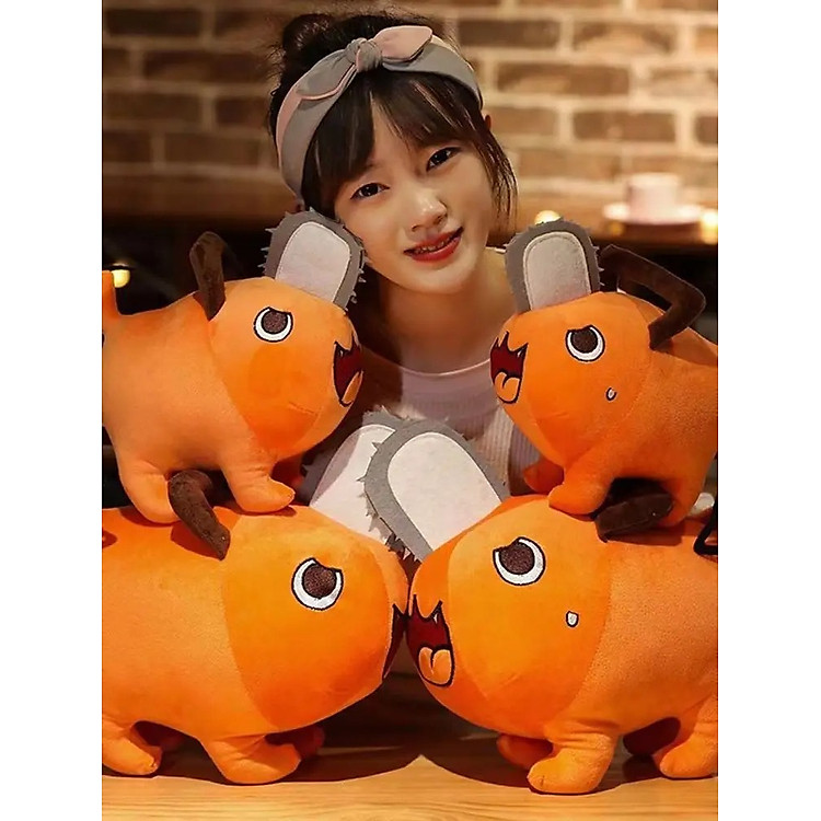 Tìm mua tại Avakids: Thú nhồi bông Pochita 40cm Anime - Ngập tràn khuyến mãi