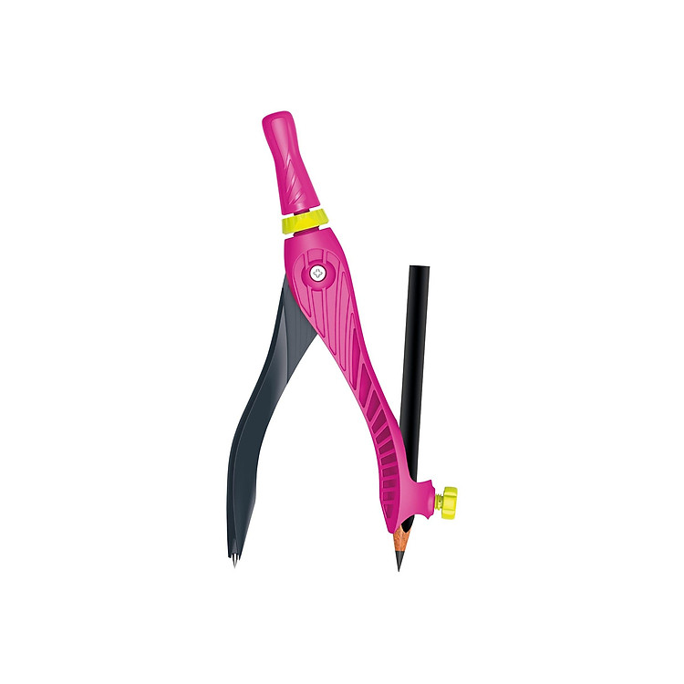 Compass Học Sinh 360 Độ - Maped 181611 (Màu Hồng) - Ảnh 2