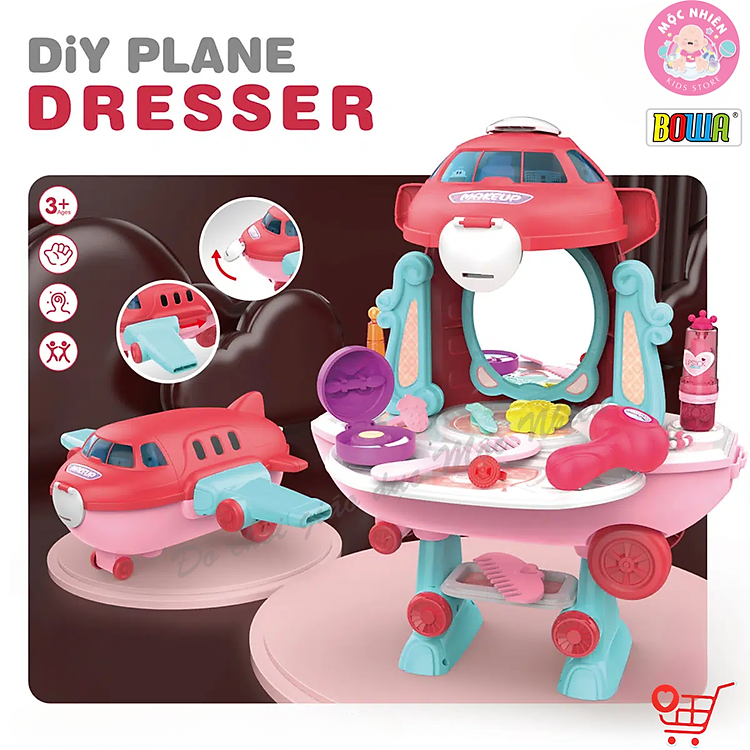 Đồ Chơi Nhập Vai Máy Bay BOWA 8091 Chính hãng Giá rẻ - Hình ảnh 5