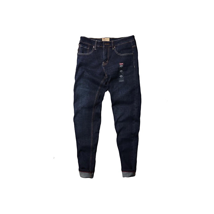 Quần jeans nam co dãn , quần bò nam kiểu trơn dáng vừa không bó sát thiết kế trẻ trung đơn điệu phá cách gồm 5 kích thước (28-32) Julido mẫu QJNM10 - Màu xanh đen