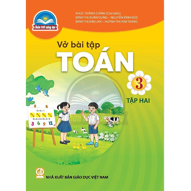 Vở Bài Tập Toán 3 – Tập Hai – Chân Trời Sáng Tạo