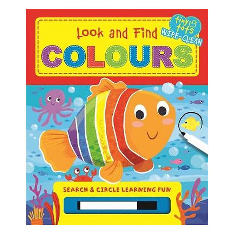 Sách Look and Find: Colours
