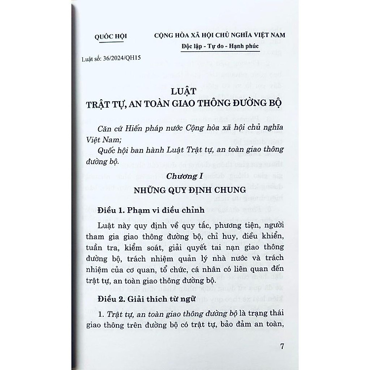 Luật Trật Tự, An Toàn Giao Thông Đường Bộ Năm 2024 - Ảnh 4