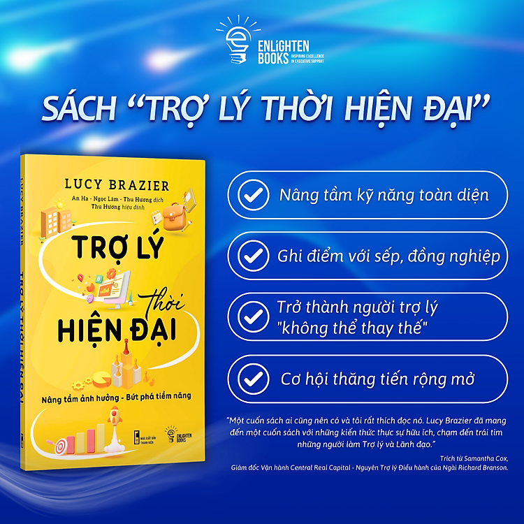 TRỢ LÝ THỜI HIỆN ĐẠI - BÍ QUYẾT THÀNH CÔNG CHO NGƯỜI LÀM TRỢ LÝ & CHUYÊN VIÊN HÀNH CHÍNH THỜI 4.0 - Ảnh 3