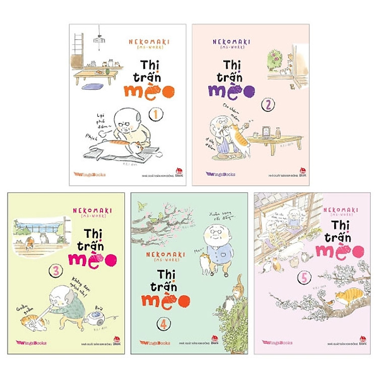 Combo Thị Trấn Mèo: Tập 1 Đến Tập 5 (Bộ 5 Tập)