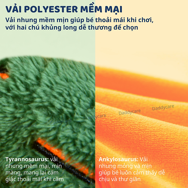 Gấu bông khủng long T-rex Mideer Chính hãng Ưu đãi - Hình ảnh 5