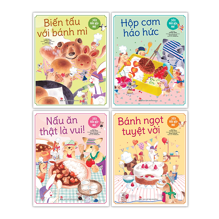 Bộ Sách Siêu Đầu Bếp Nhí