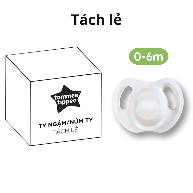 Mua Ty ngậm silicon siêu nhẹ Tommee Tippee Chính hãng Giá tốt