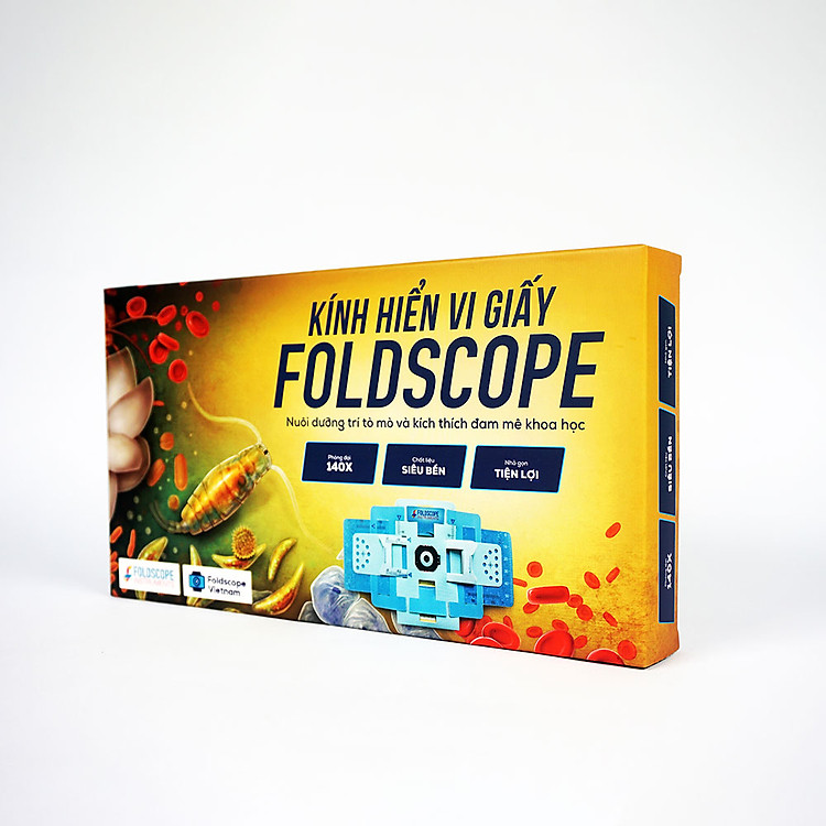 Kính Hiển Vi Giấy Foldscope - Khám phá vi thế giới diệu kỳ