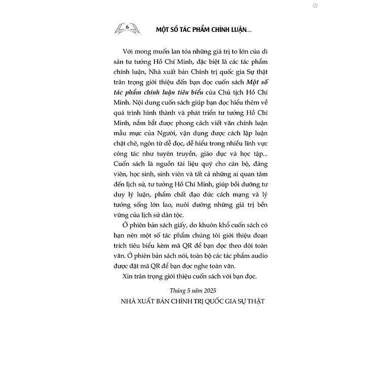 Một số tác phẩm chính luận tiêu biểu của Chủ tịch Hồ Chí Minh - Ảnh 4