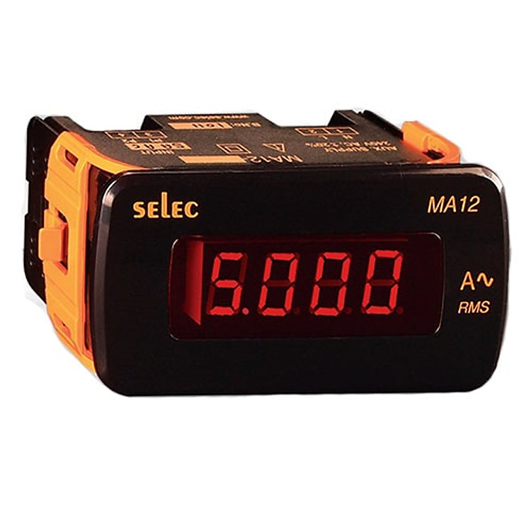 SELEC MA12 - Đồng hồ đo Dòng điện AC gián tiếp qua CT
