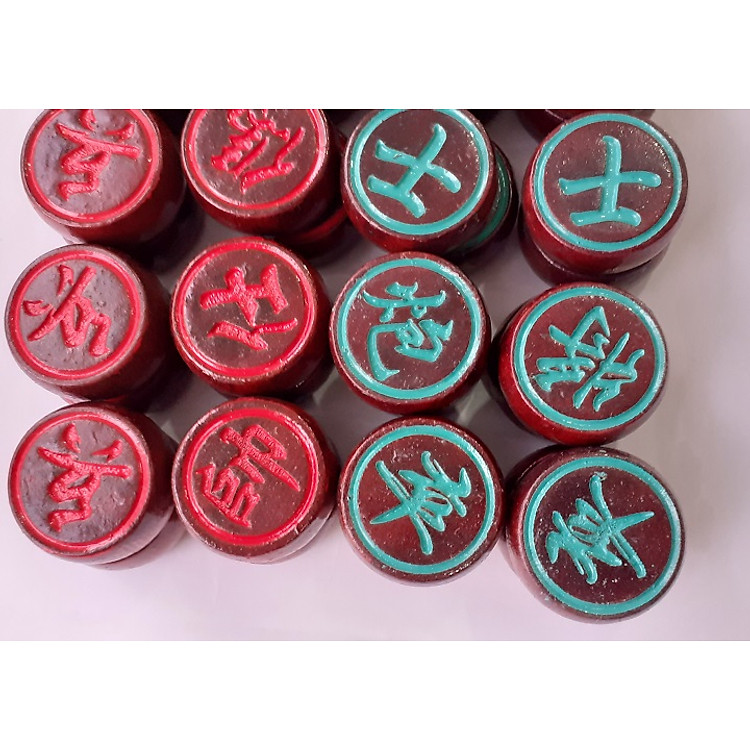 Mua Quân cờ tướng gỗ nhãn 3,5cm Chính hãng Giá rẻ - Hình ảnh 3