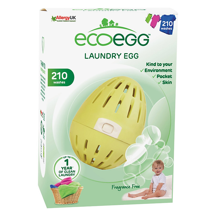 Trứng Giặt Sinh Học Ecoegg - 210 Lần Giặt