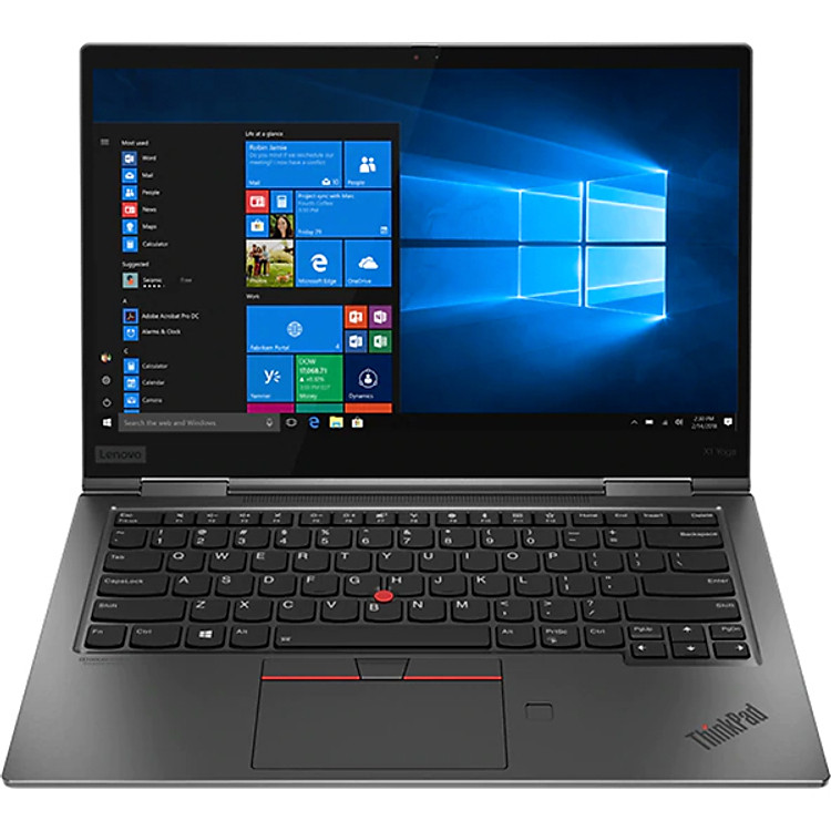 Laptop Lenovo ThinkPad X1 Yoga Gen 4 20SA000VVN (Core i5-10210U/ 16GB LPDDR3 2133MHz/ 512GB SSD M.2 PCIe NVMe/ 14 FHD IPS Touch/ Win10) - Hàng Chính Hãng