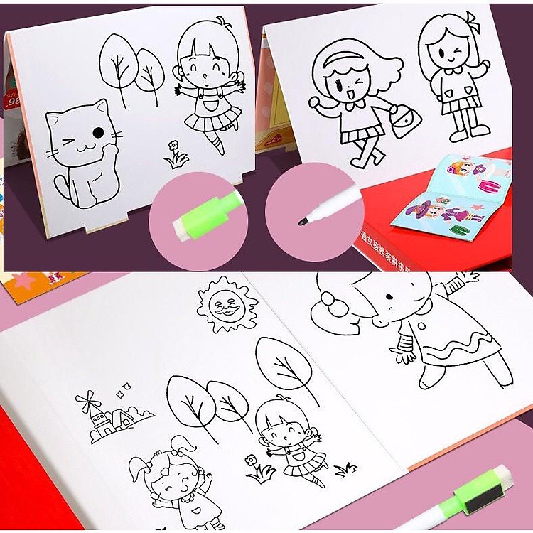 Đồ chơi ghép hình thời trang cho bé Chính hãng Ưu đãi - Hình ảnh 4