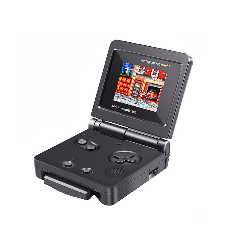 Máy chơi game cầm tay nắp gập Fornorm 8 bit GB Promax với 50 trò chơi cho trẻ em - Hàng chính hãng