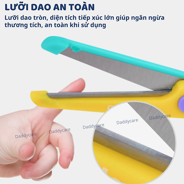 Kéo Học Sinh An Toàn Mideer Craft (Màu xanh) - Ảnh 5