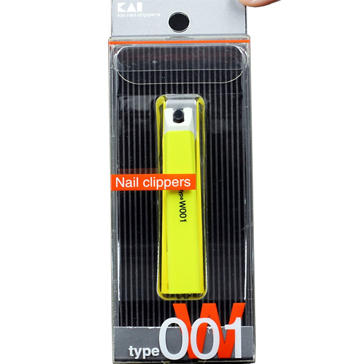 Combo Bấm móng tay thân nhựa KAI cỡ trung màu xanh lá nội địa Nhật Bản