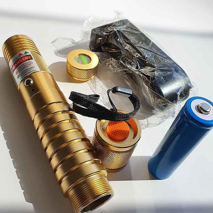 Đèn Laser Laze Tia Xanh Tia Đỏ 2 Trong 1 Cao Cấp 4 Chế Độ