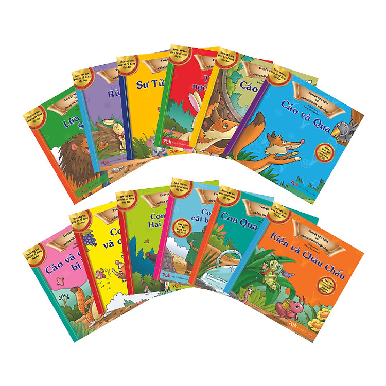 Combo Truyện Ngụ Ngôn Và Những Bài Học Cuộc Sống (12 Cuốn)