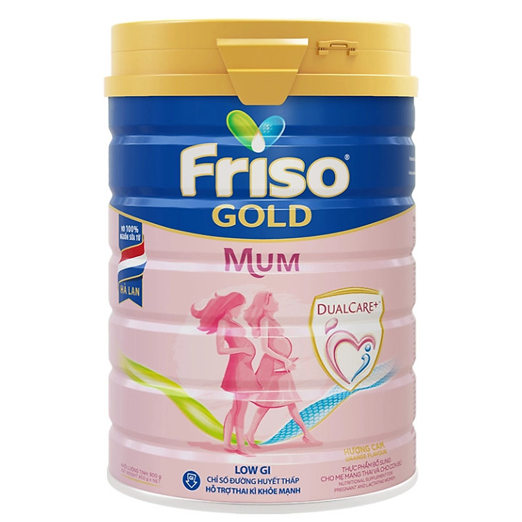 Sữa Bột Friso Mum Gold Hương Cam 900g Ưu đãi - Hình ảnh 5