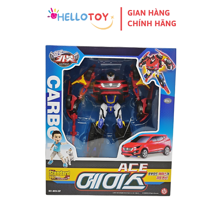 Đồ Chơi Mô Hình Xe Hơi HELLO CARBOT ACE Chính hãng Giá tốt - Hình ảnh 3