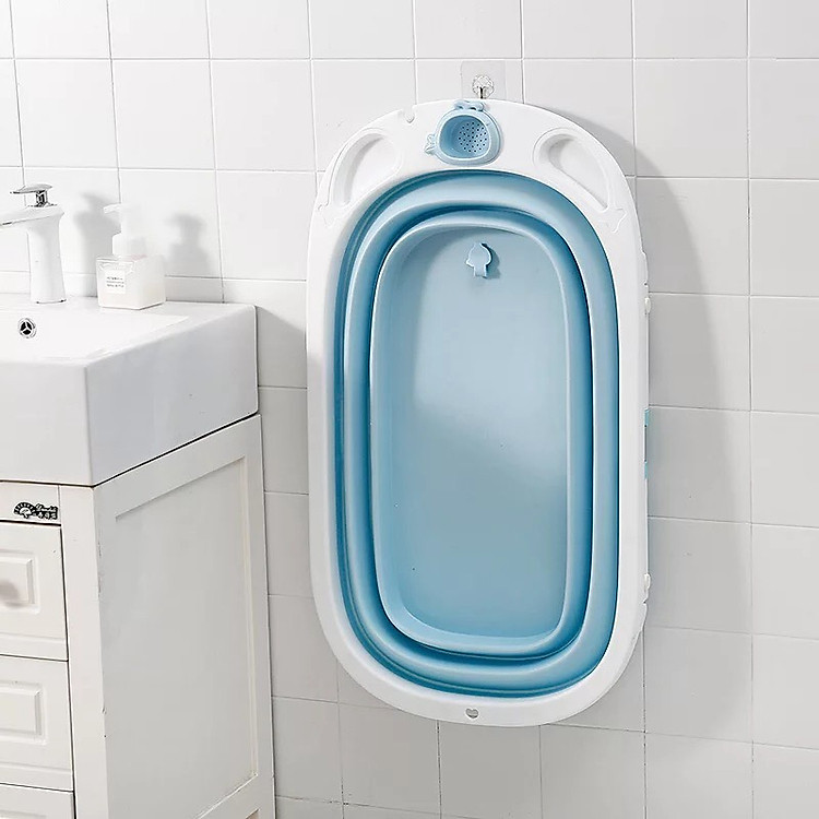 Thau tắm gấp gọn cho bé