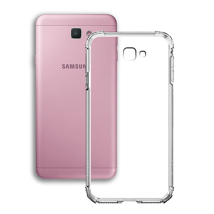 Ốp Lưng Chống Sốc cho điện thoại Samsung Galaxy J7 Prime - Dẻo Trong - Hàng Chính Hãng