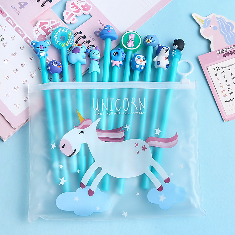 Bộ Bút Bi Dễ Thương (10 chiếc)