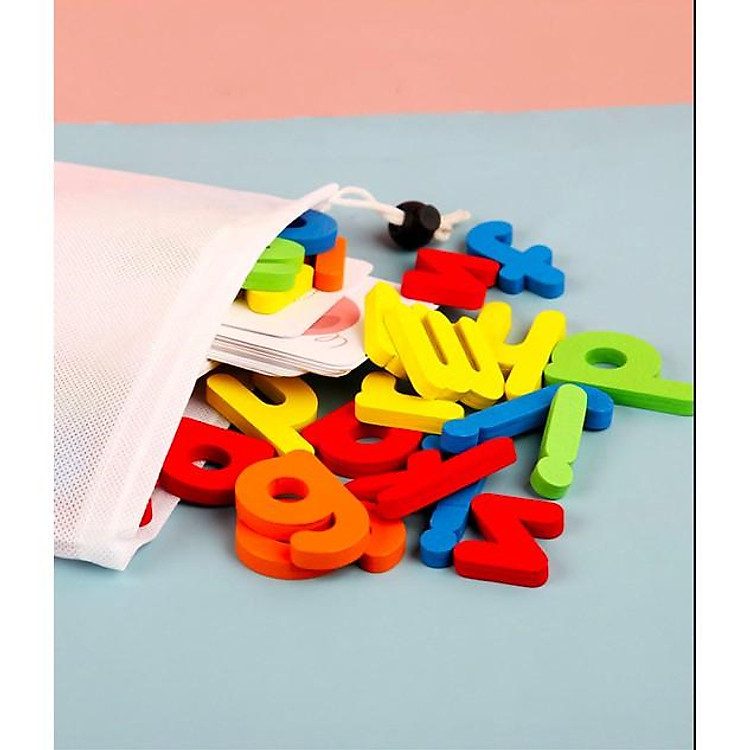 Bộ Đồ Chơi Đánh Vần Tiếng Anh Gỗ Chính hãng Ưu đãi - Hình ảnh 3